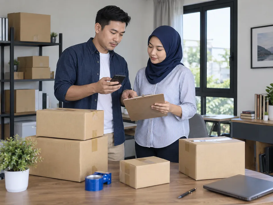Padanan orang penerima dan nota serahan